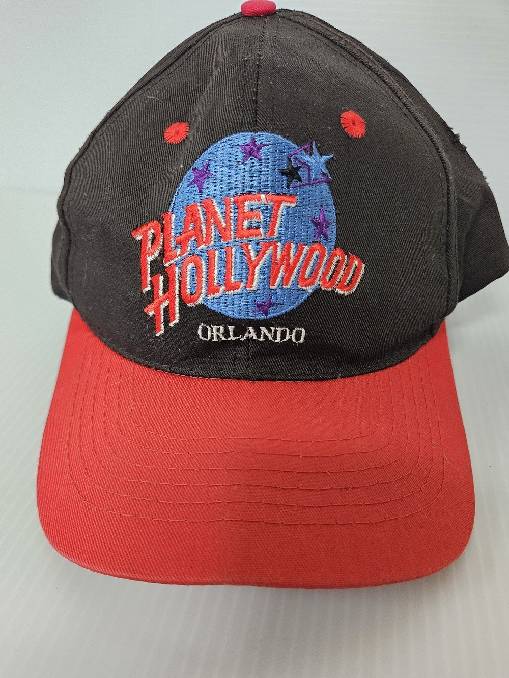 Vintage Planet Hollywood Orlando Black and Red Baseball Cap CAP0022